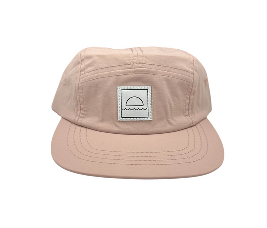 HEY AUGUST CO - Five-panel cap in Petal