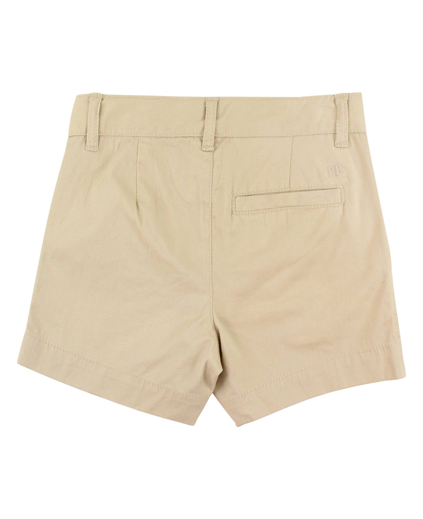 RuffleButts + RuggedButts - Boys Khaki Stretch Chino Shorts