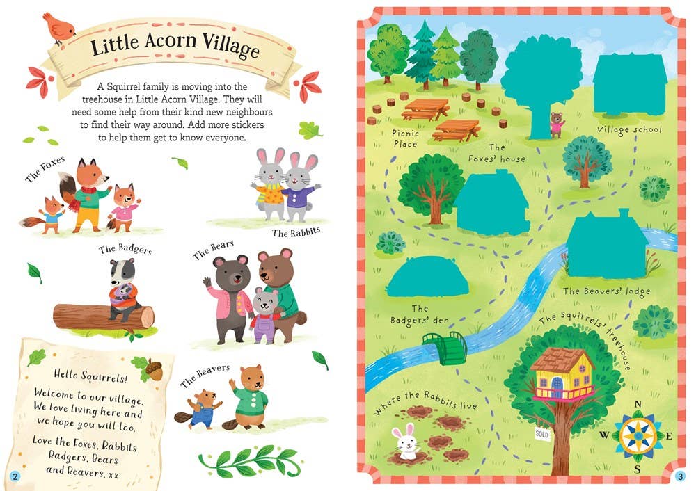 HarperCollins - Little First Stickers Love And Kindness : Usborne
