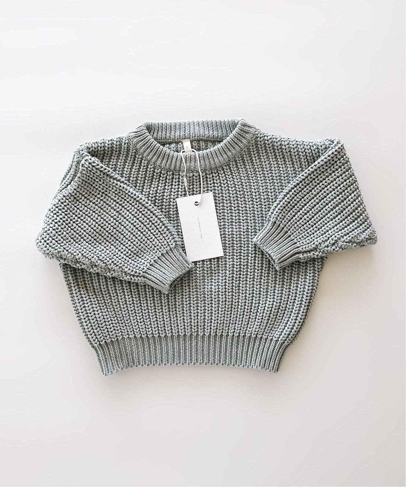 Oat Children - ‘Fog’ Chunky Knit Sweater