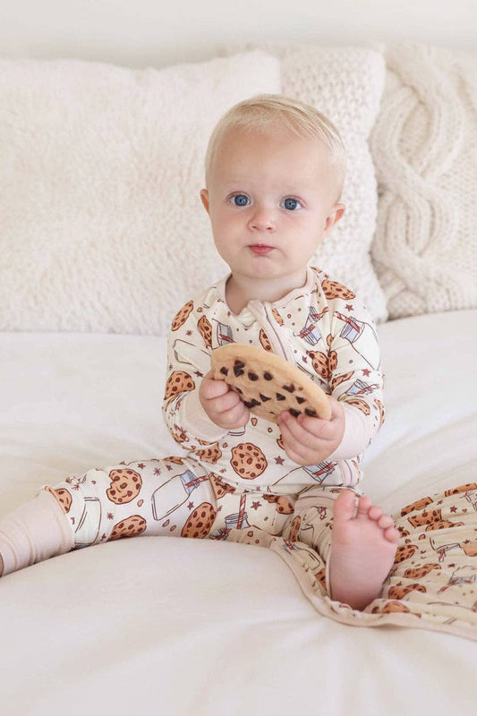 Caden Lane - Cookie Cuddles Convertible Zip Romper