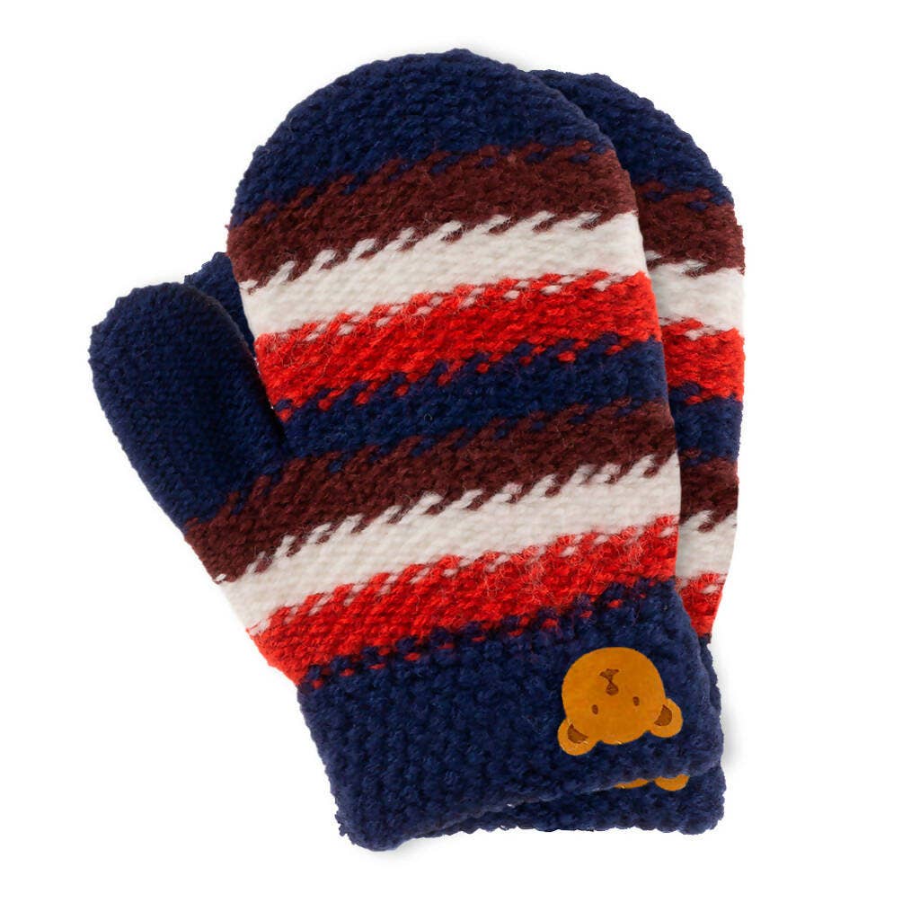 Wear Sierra - Soft Knit Mittens for Babies - Warm Unisex Mitten for Kids