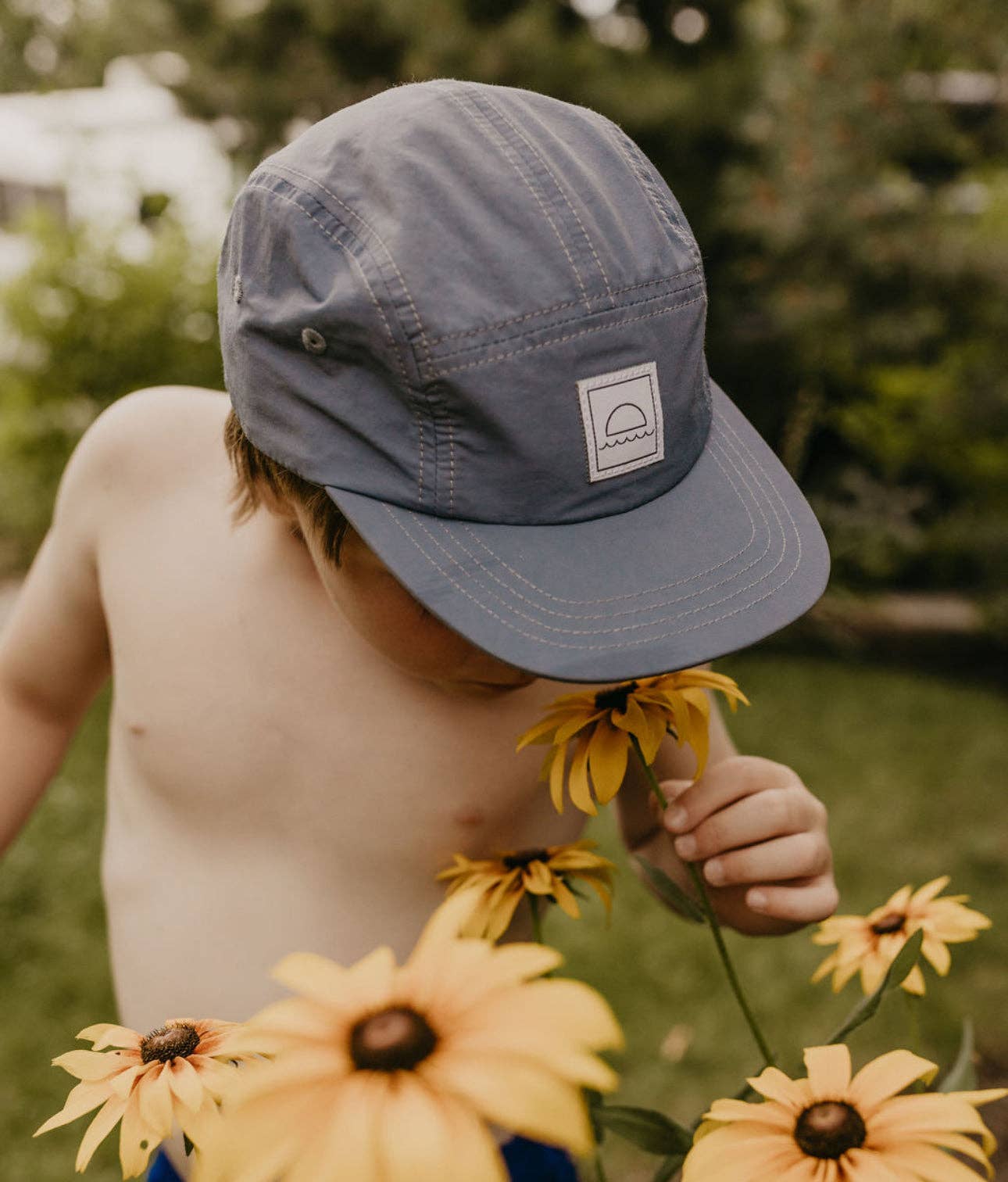 HEY AUGUST CO - Five-panel cap in Cove