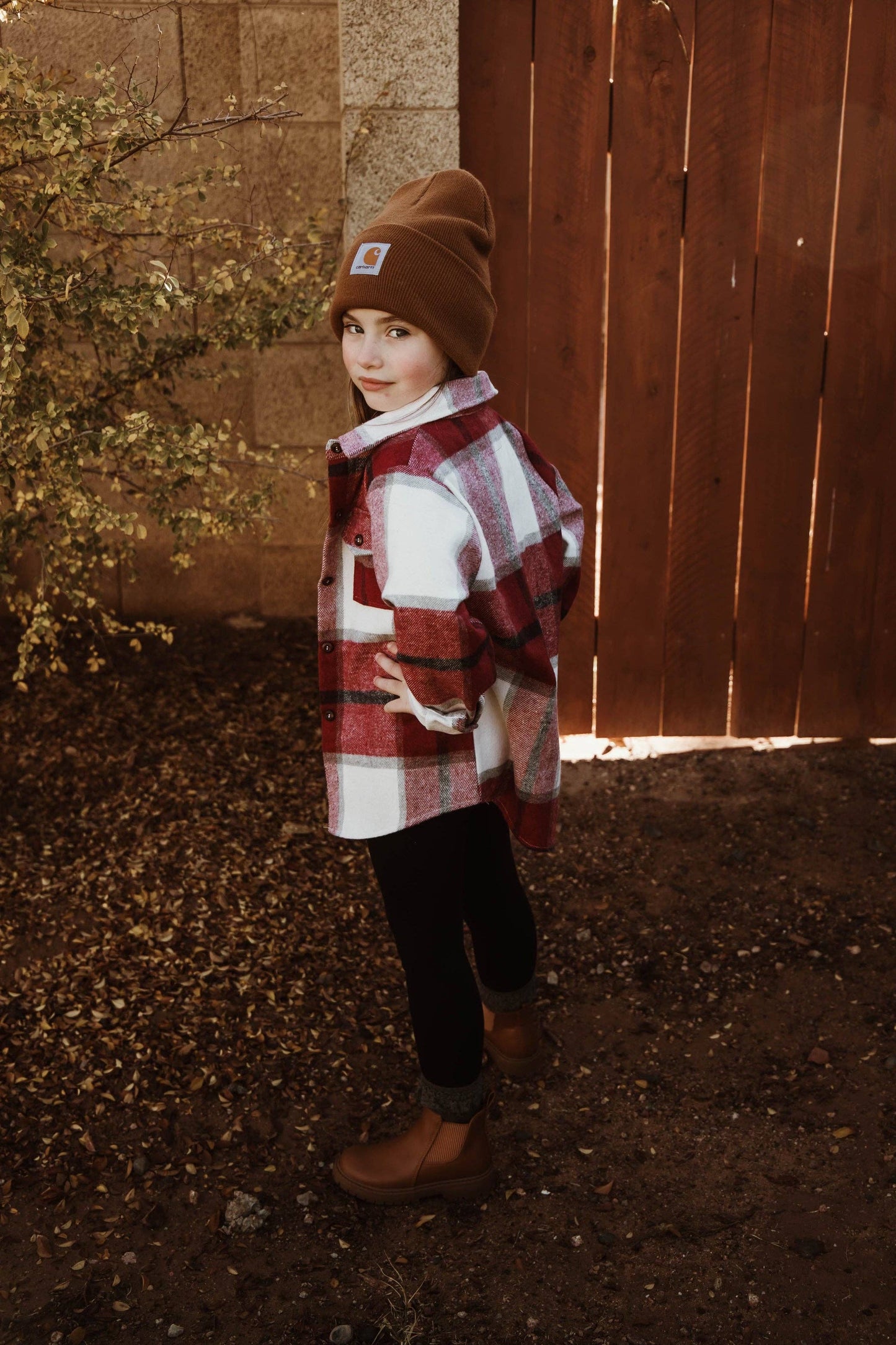 Modern Roots Kids Co. - Flannel | JOLLY RED 