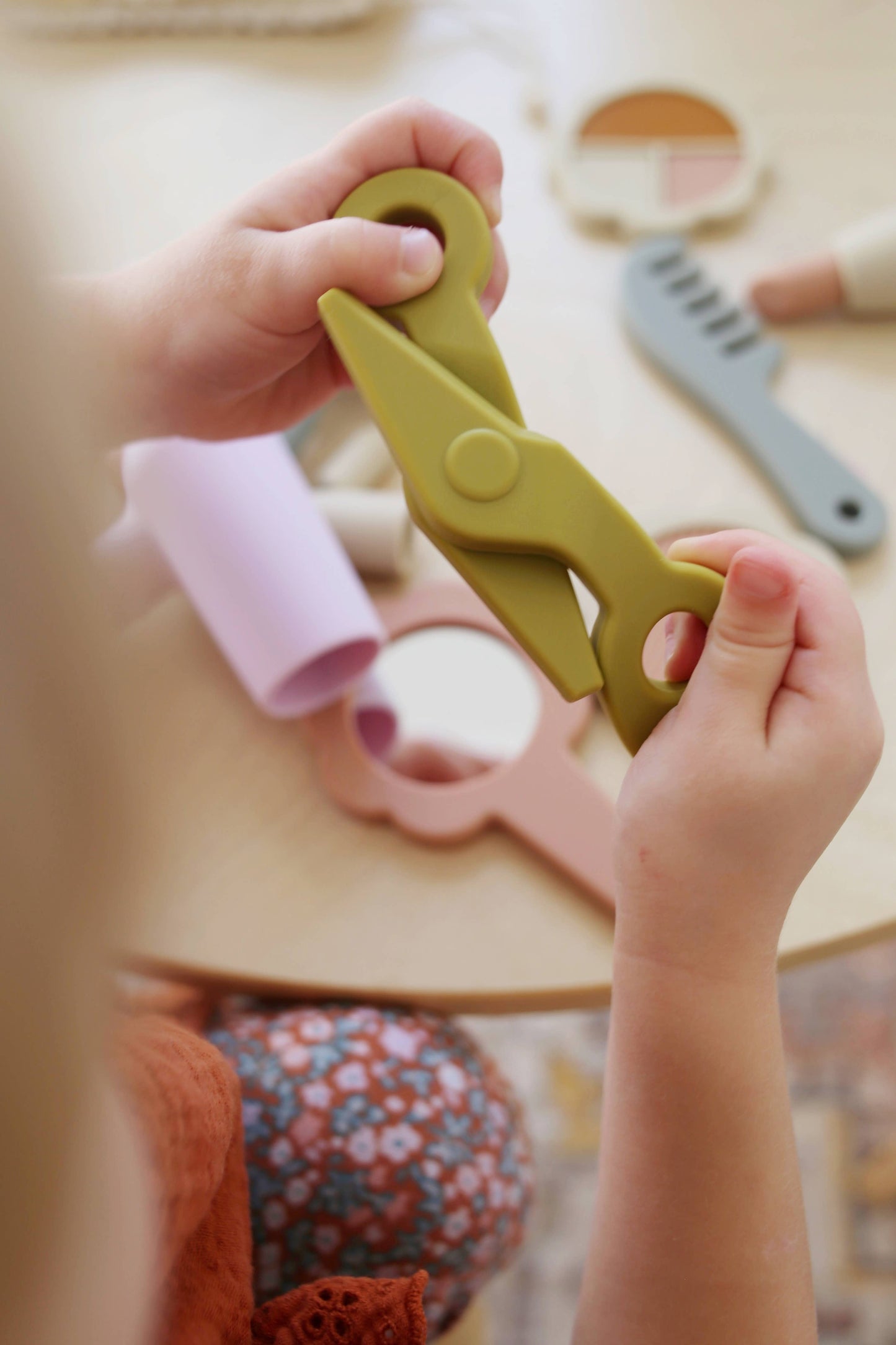 Marlowe & Co - Silicone Hair and Makeup Play Set
