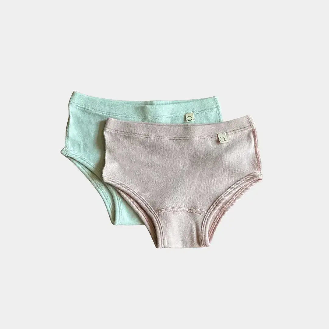 Q for Quinn - Rose Classic Briefs - Natural, Plant Dyes - 100% Cotton