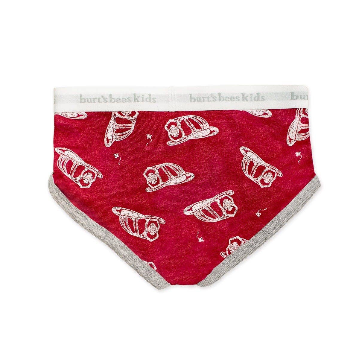Burt's Bees Baby - Boys Set of 5 Puppy Party & Fire Fighter Hats Underwear