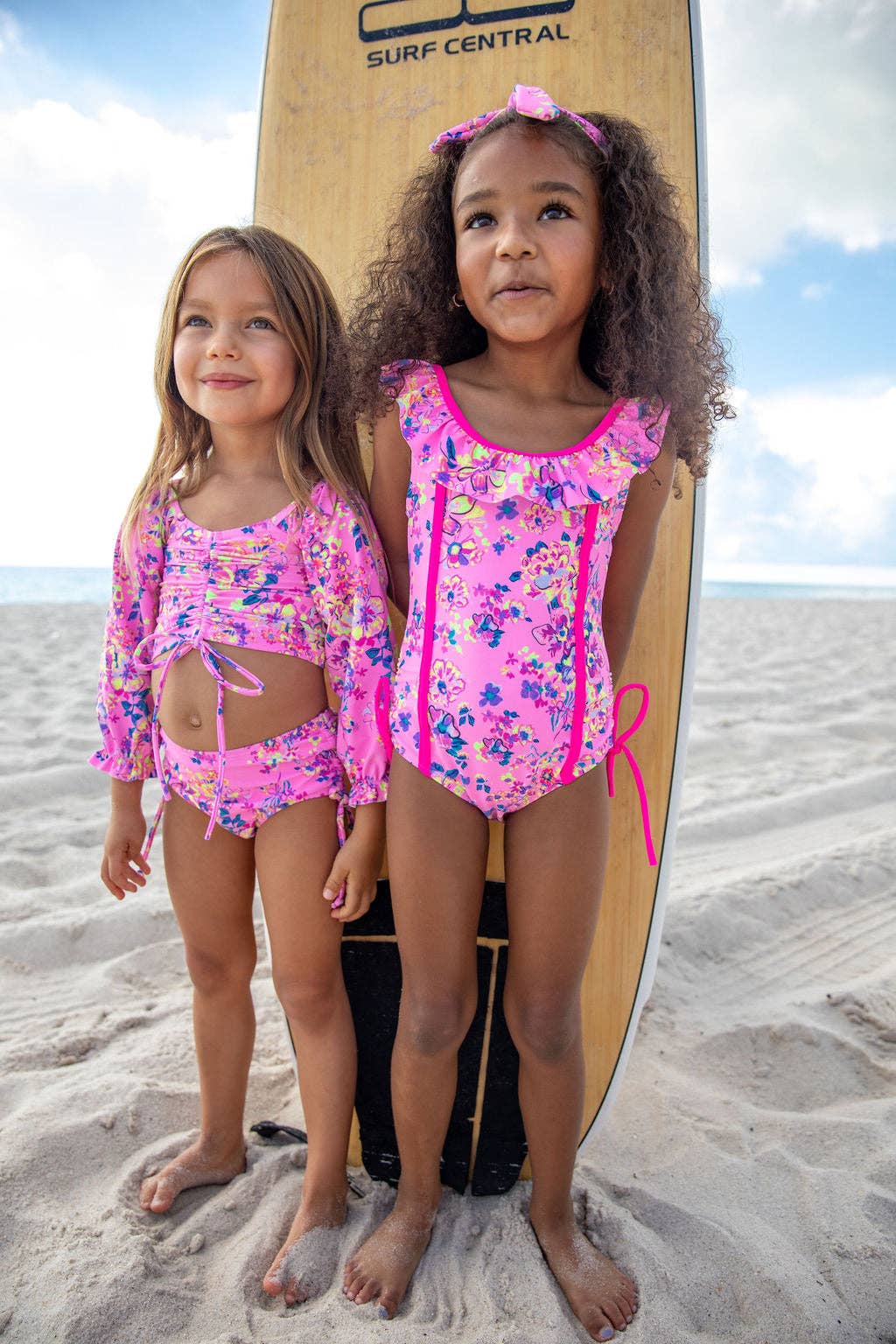 Blueberry Bay - Pink Paradise One Piece Swimsuit