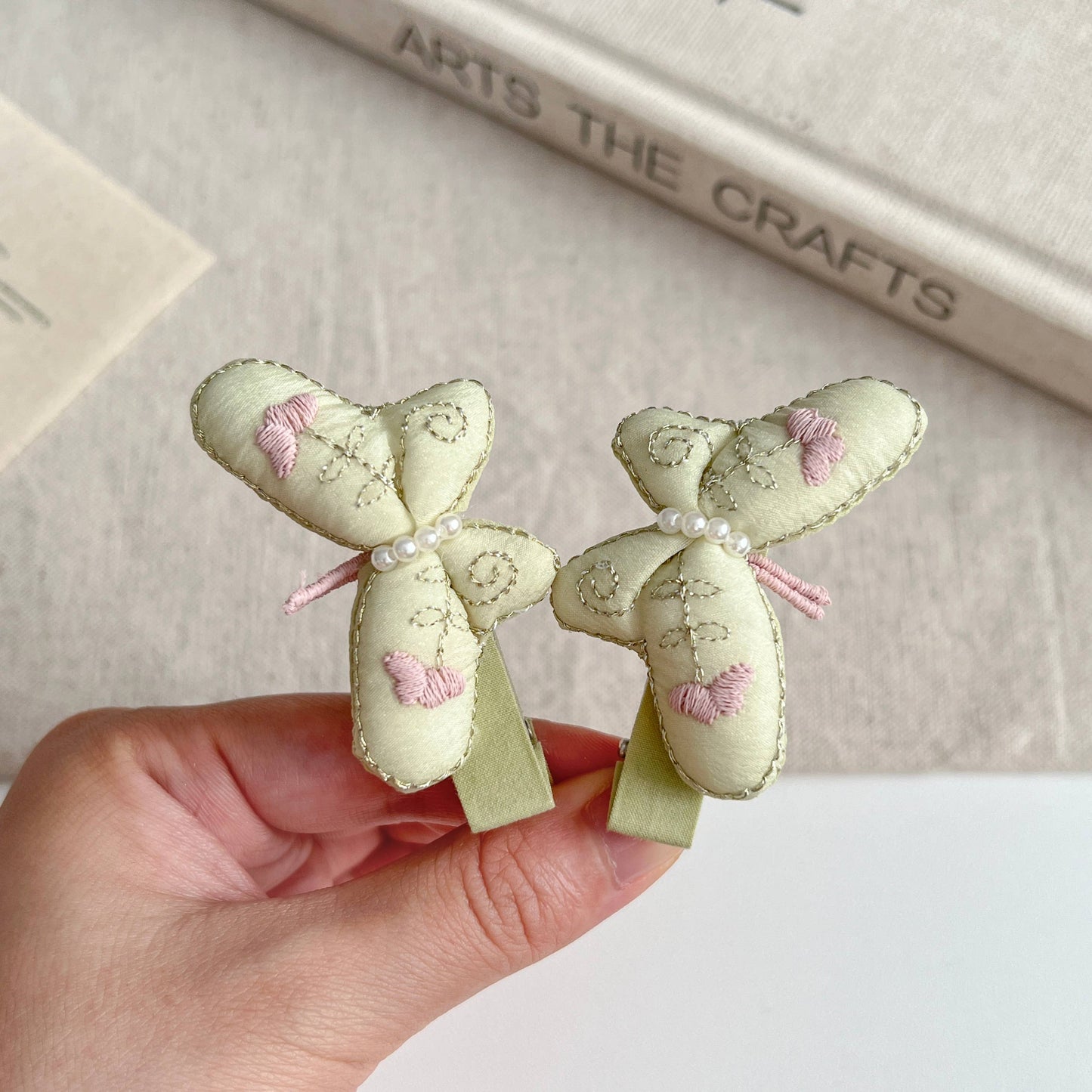 LoveLina - KIDS Butterfly Bow Clip Set – Soft Dream (KOFT)