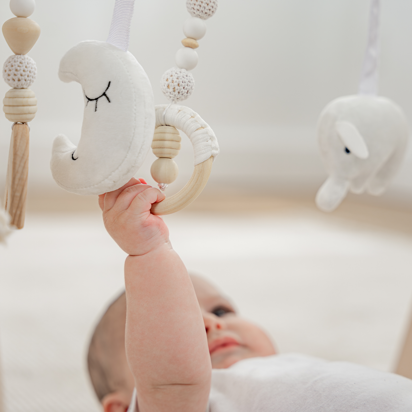 Comfy Cubs - Wooden Baby Play Gym, Baby Activity Gym by Comfy Cubs