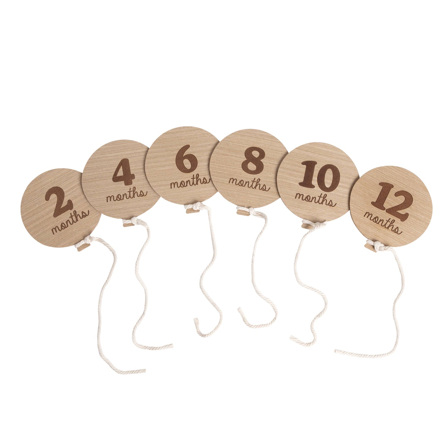Kate & Milo - Balloon Milestone Photo Prop Cards
