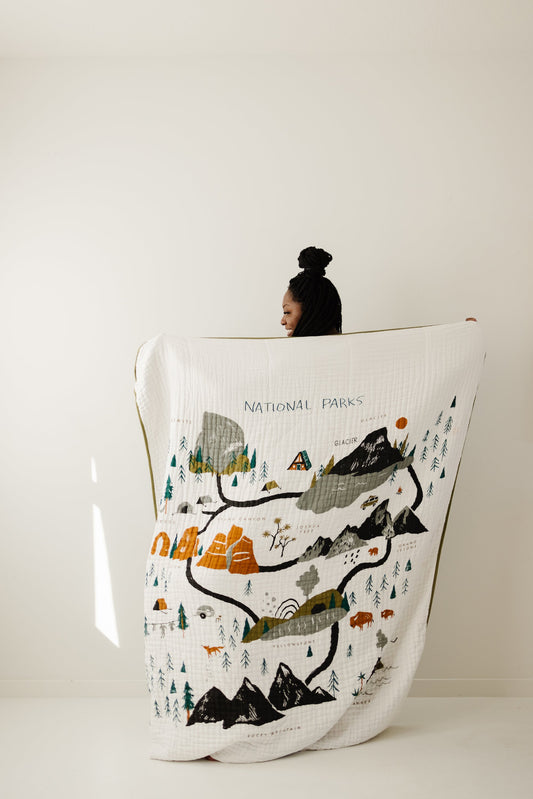 National Parks Throw Blanket - online purchase only