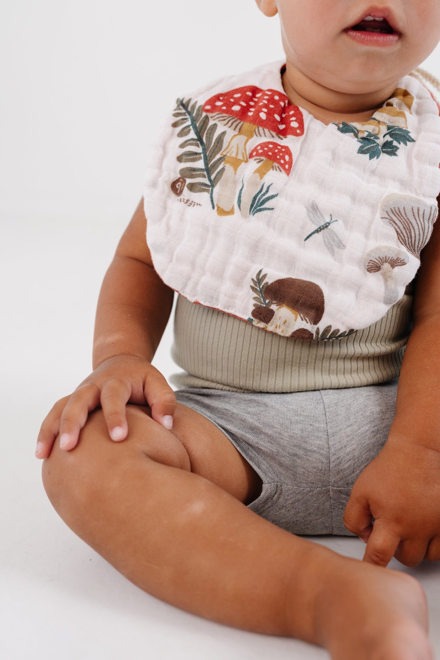 Mushroom Bib - online purchase only