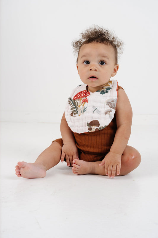 Mushroom Bib - online purchase only