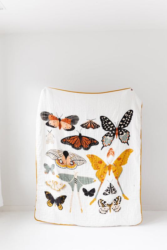Butterfly Collector Throw Blanket - online purchase only