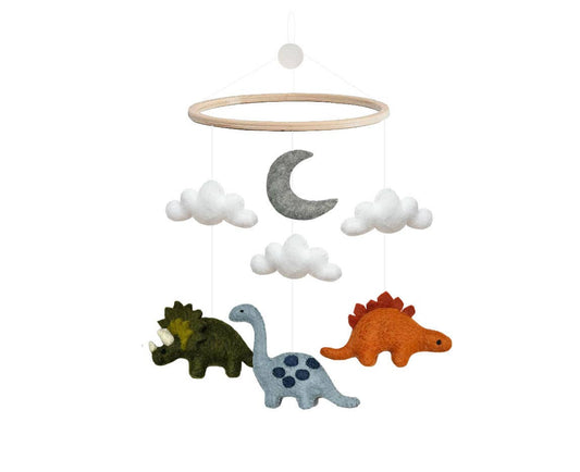 Gamcha - Mobile, Dinosaur, Orange/Grey