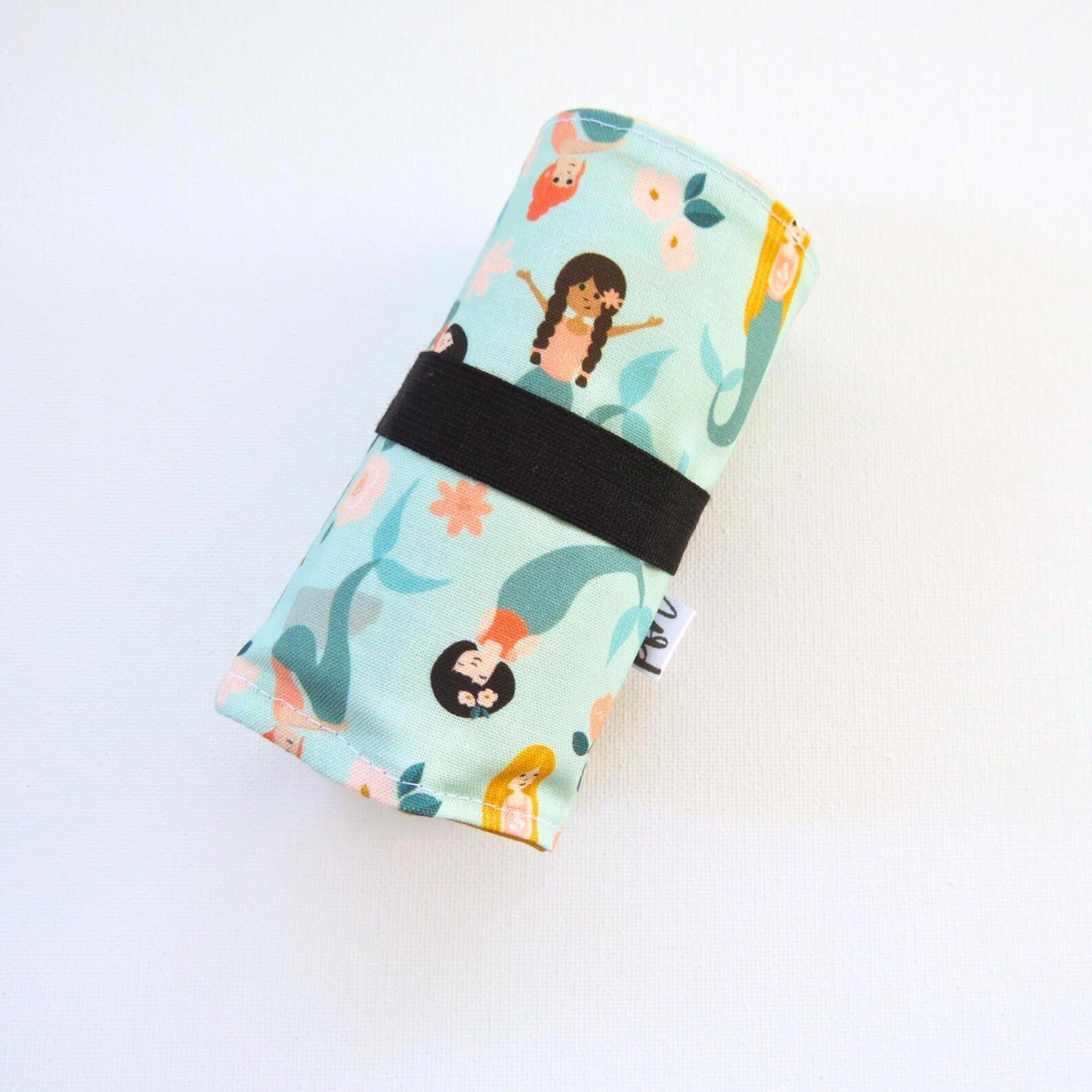 PaperFromHeaven - Mermaid’s Crayon Roll — Enchanted Ocean Colors for Artists
