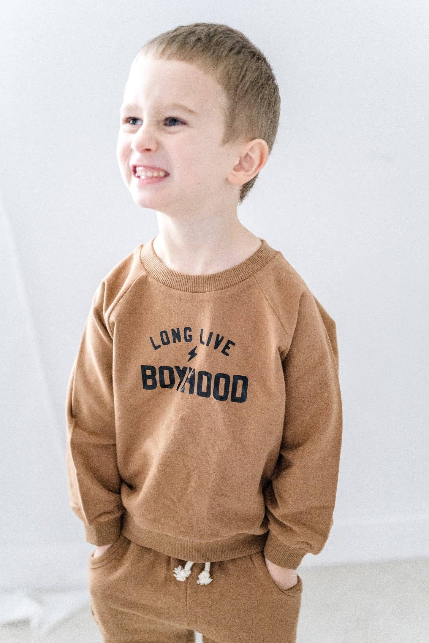 Tiny toes Baby Co - Long Live Boyhood organic lounge set