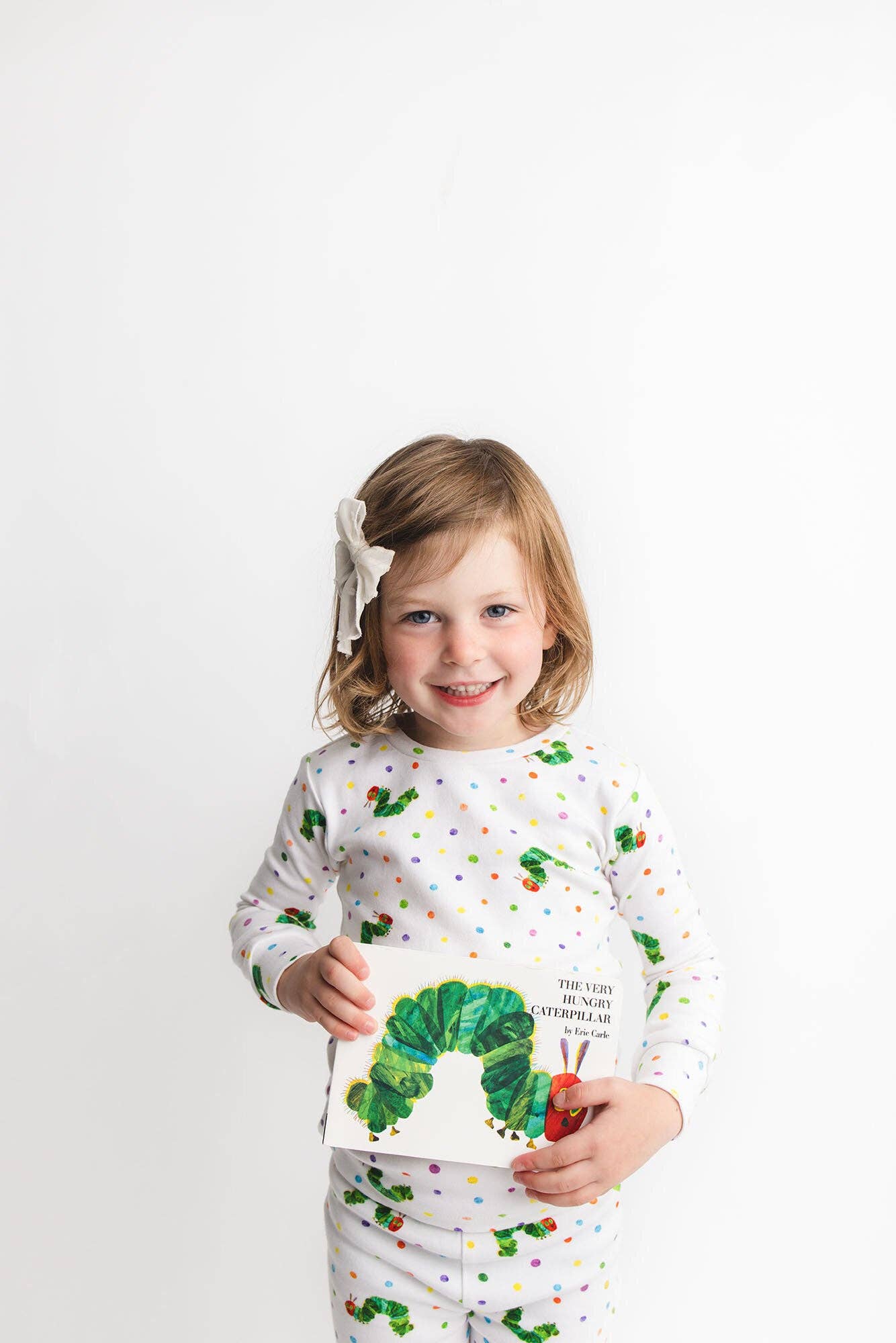L'ovedbaby - Caterpillar | Kids' Organic PJ Set