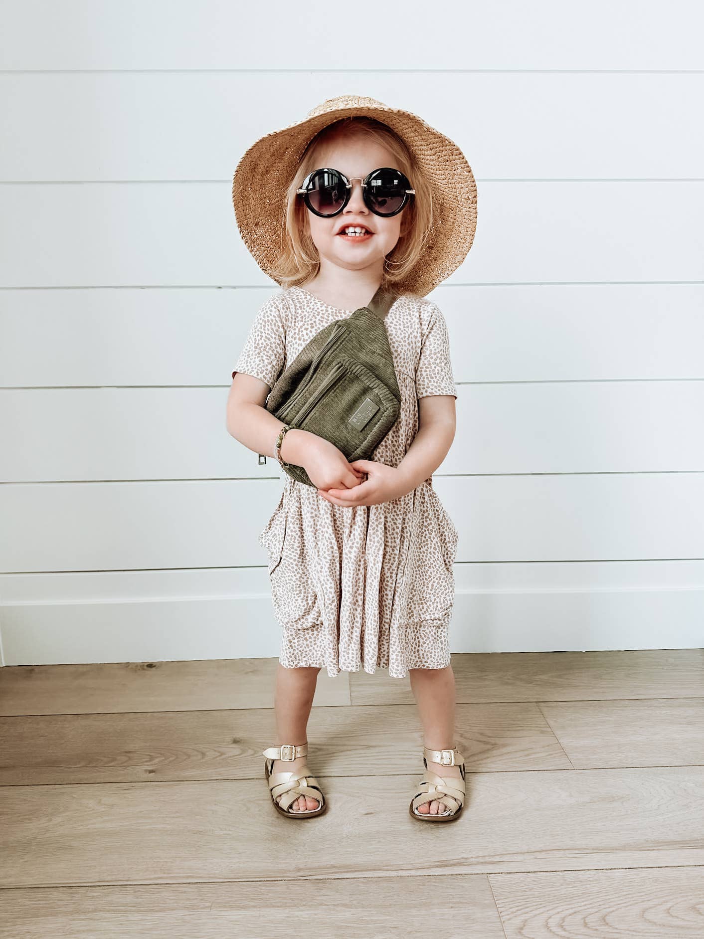 Big Little Wish - The Play Date Bag- Olive Green