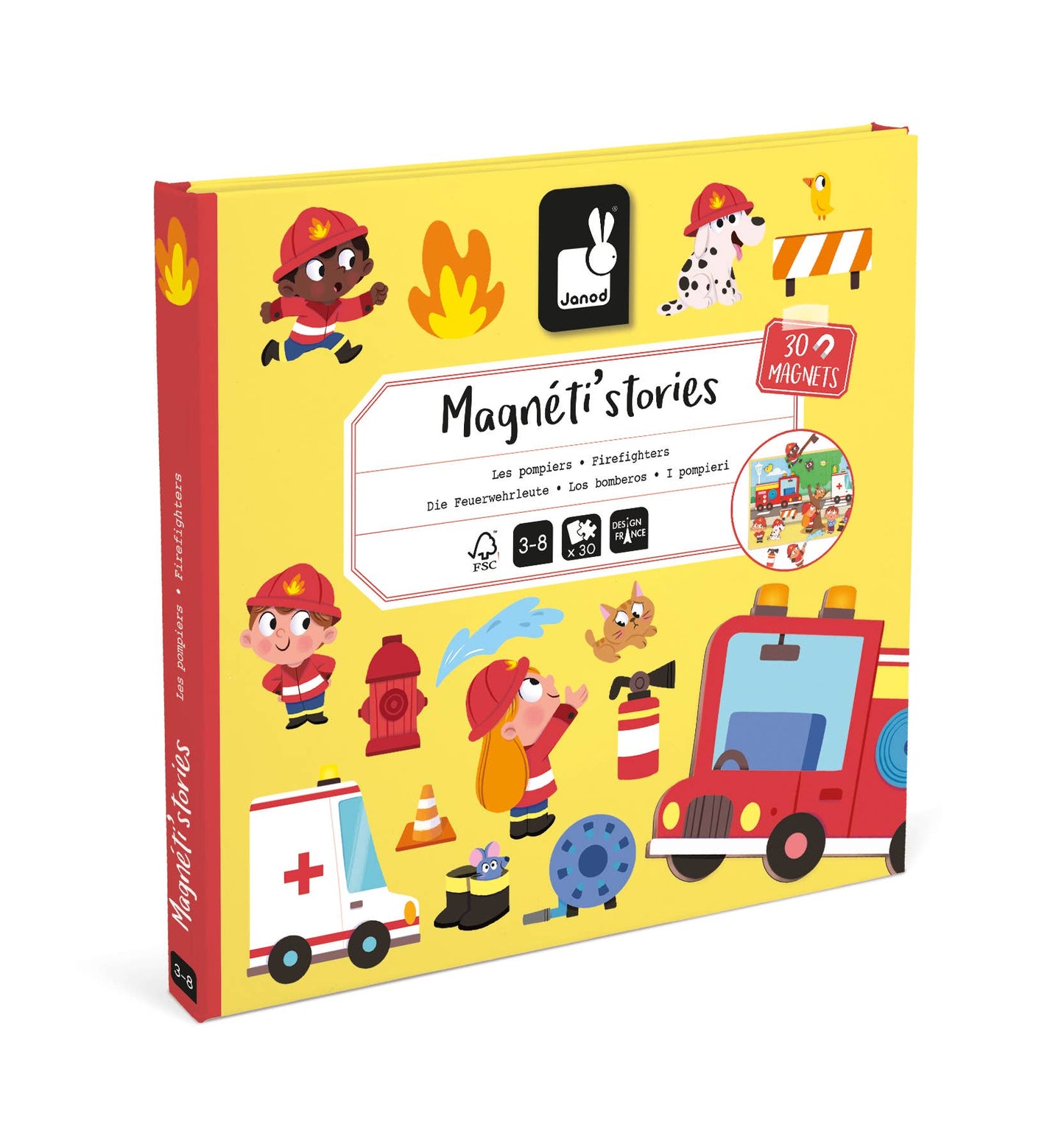 Janod - Magneti'stories - Firefighters