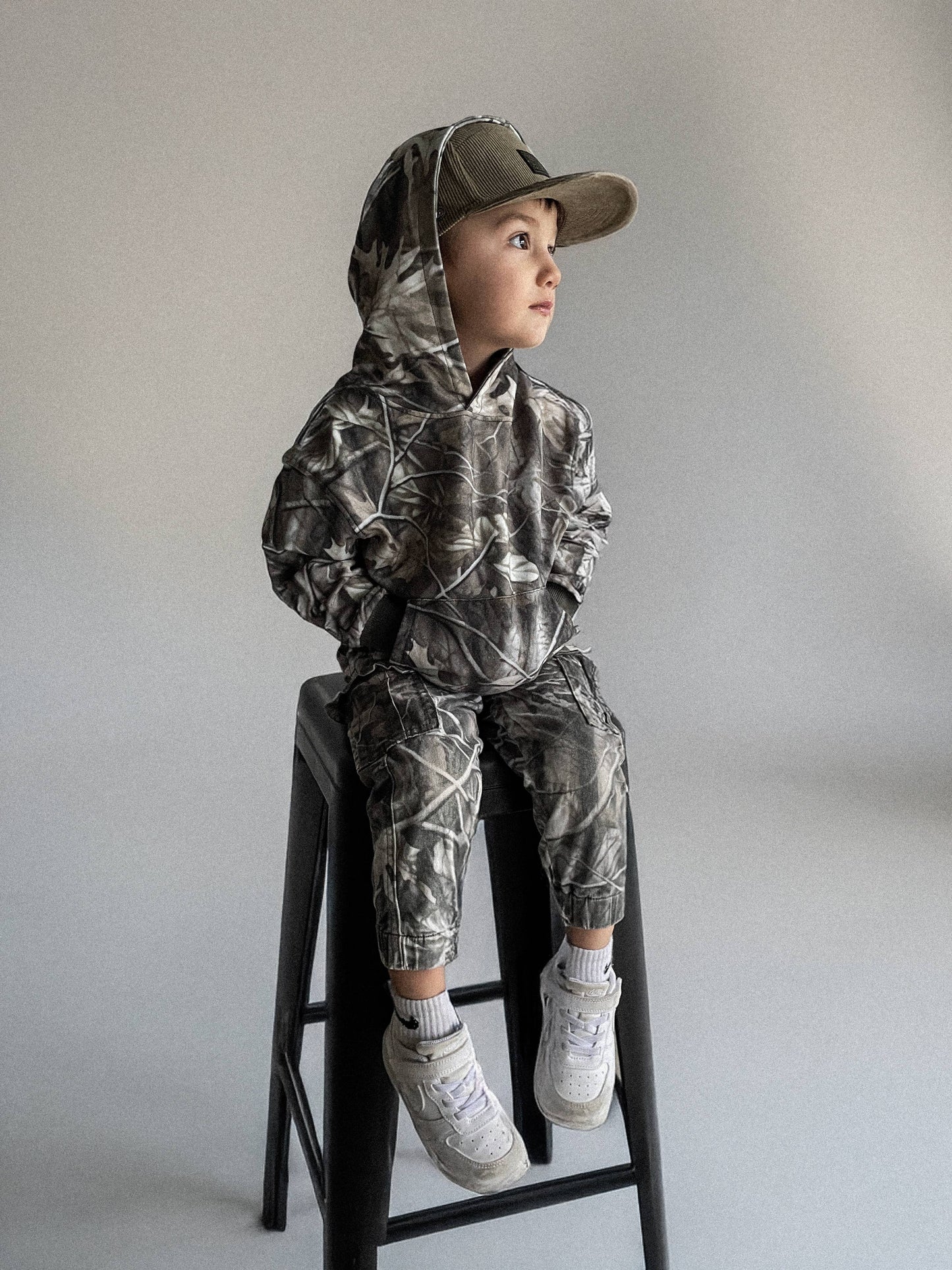 Lucky Link - Toddler Leaf Camo Hoodie