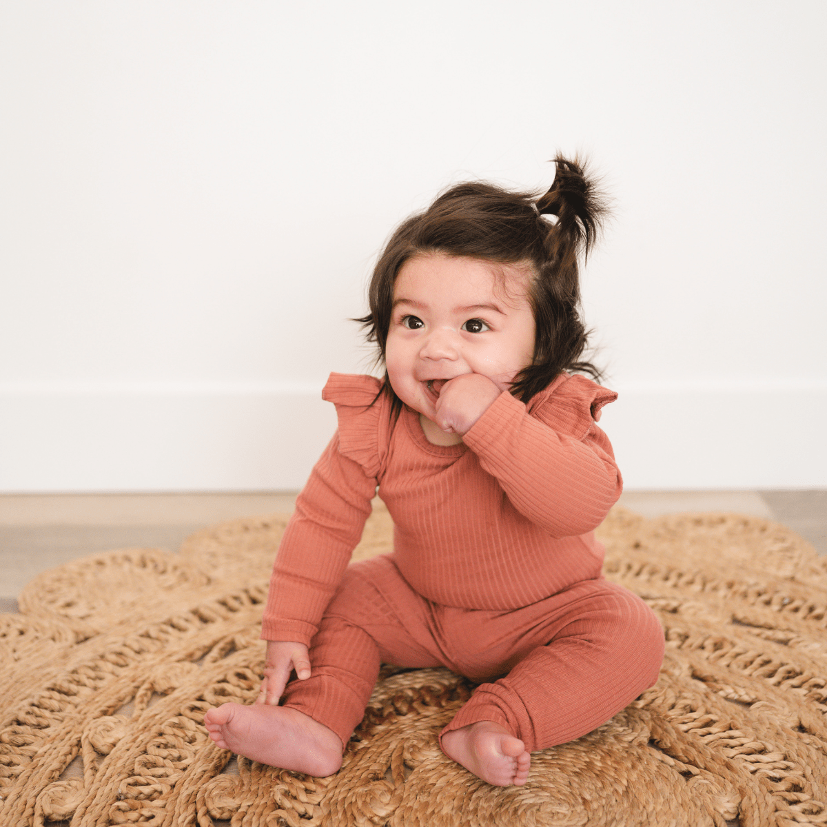bug + bean kids - Organic Ribbed Cotton Legging