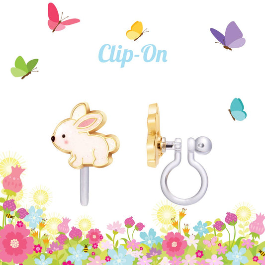 Girl Nation - CLIP ON Cutie Earrings | Glitter Rabbit