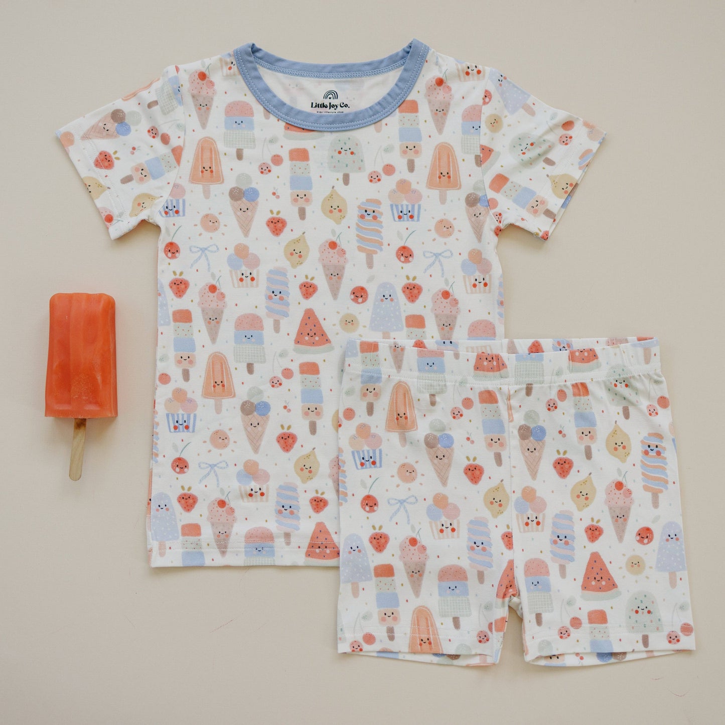 Little Joy Co. - Sweet Summertime 2pc Bamboo Pajamas