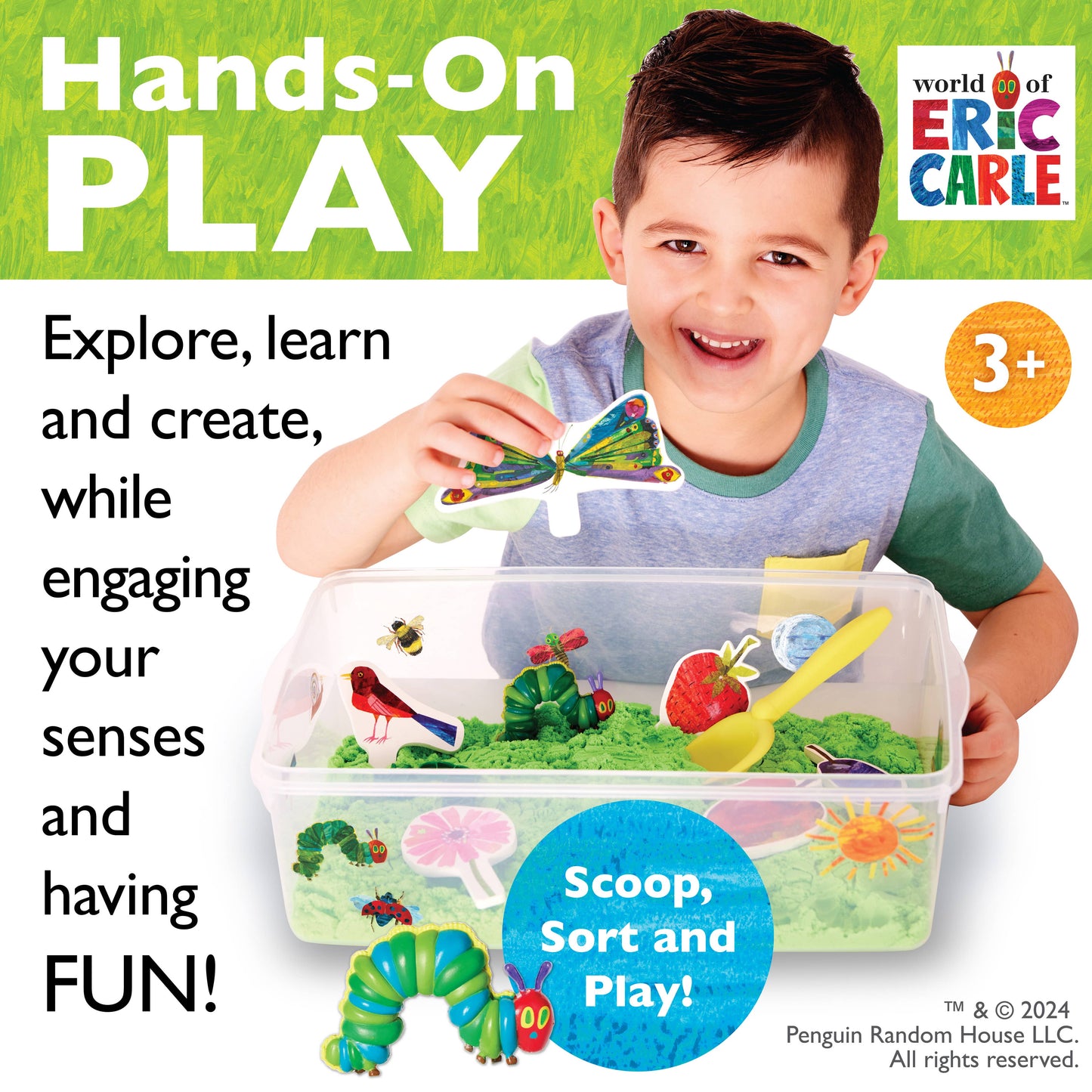 Faber-Castell / Creativity for Kids - Sensory Bin The Very Hungry Caterpillar Activity Bin