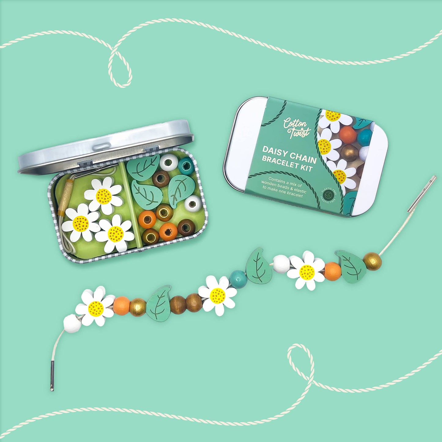 Cotton Twist - Daisy Bracelet Gift Kit