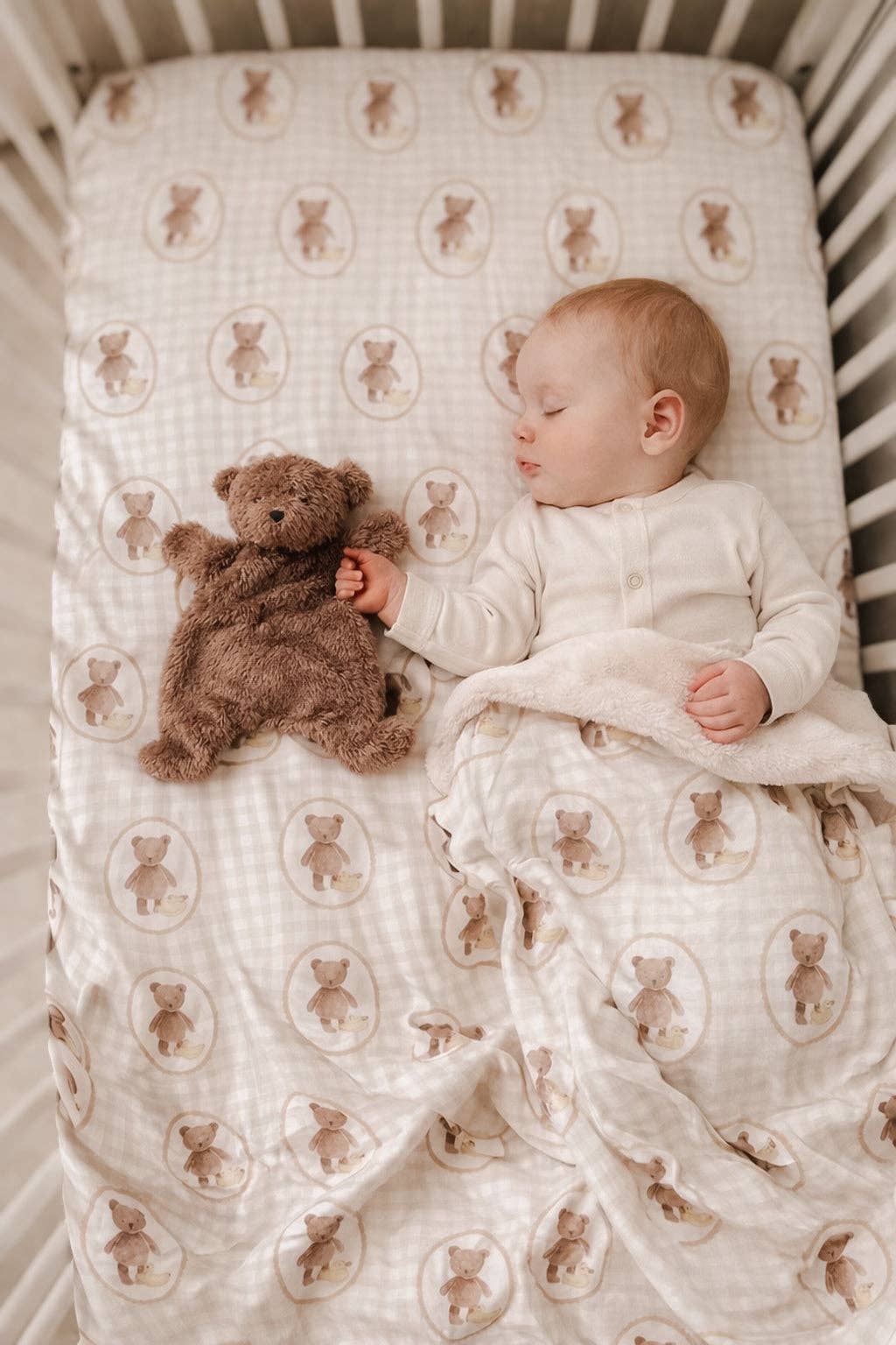 Pop Ya Tot - Little Ted Comforter Toy