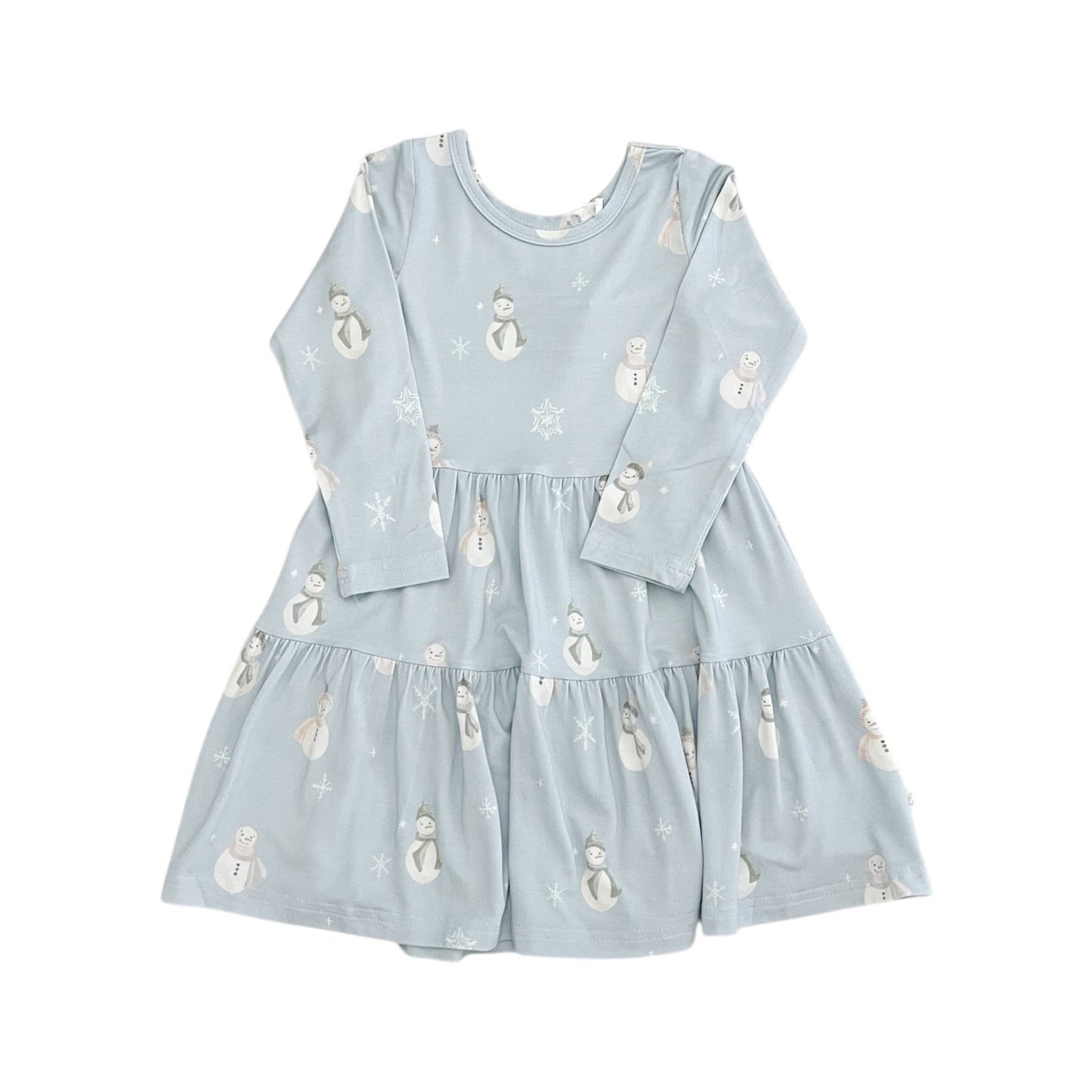 Emi Lei - Bamboo Long Sleeve Twirl Dress | Snowman