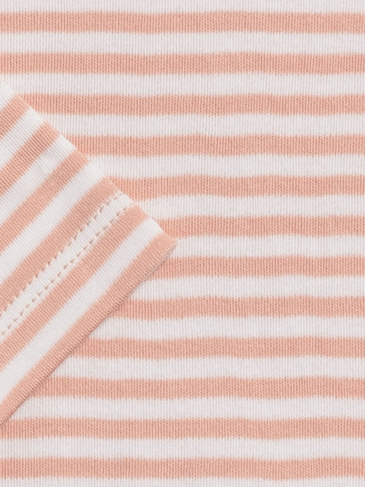 Colored Organics - Organic Baby River Bodysuit - Blush Stripe