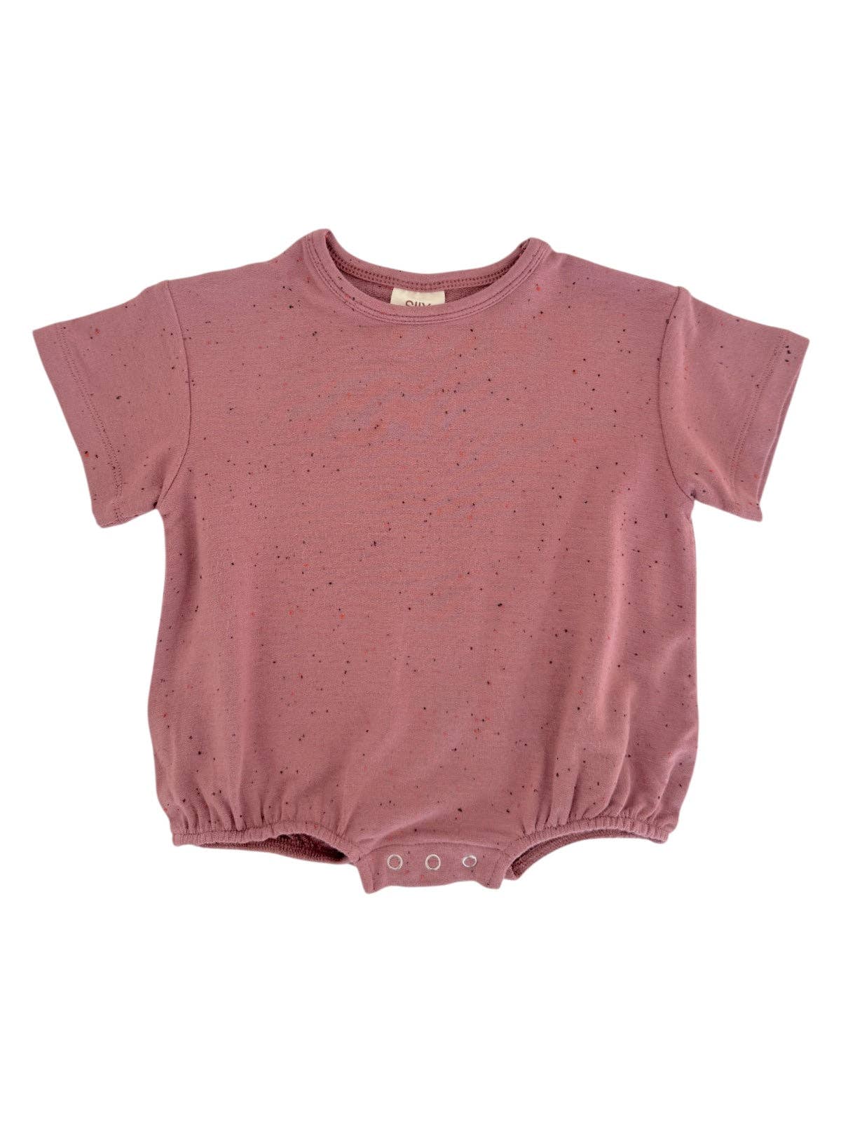 SIIX Collection - Mauve Speckle / T-Shirt Bubble
