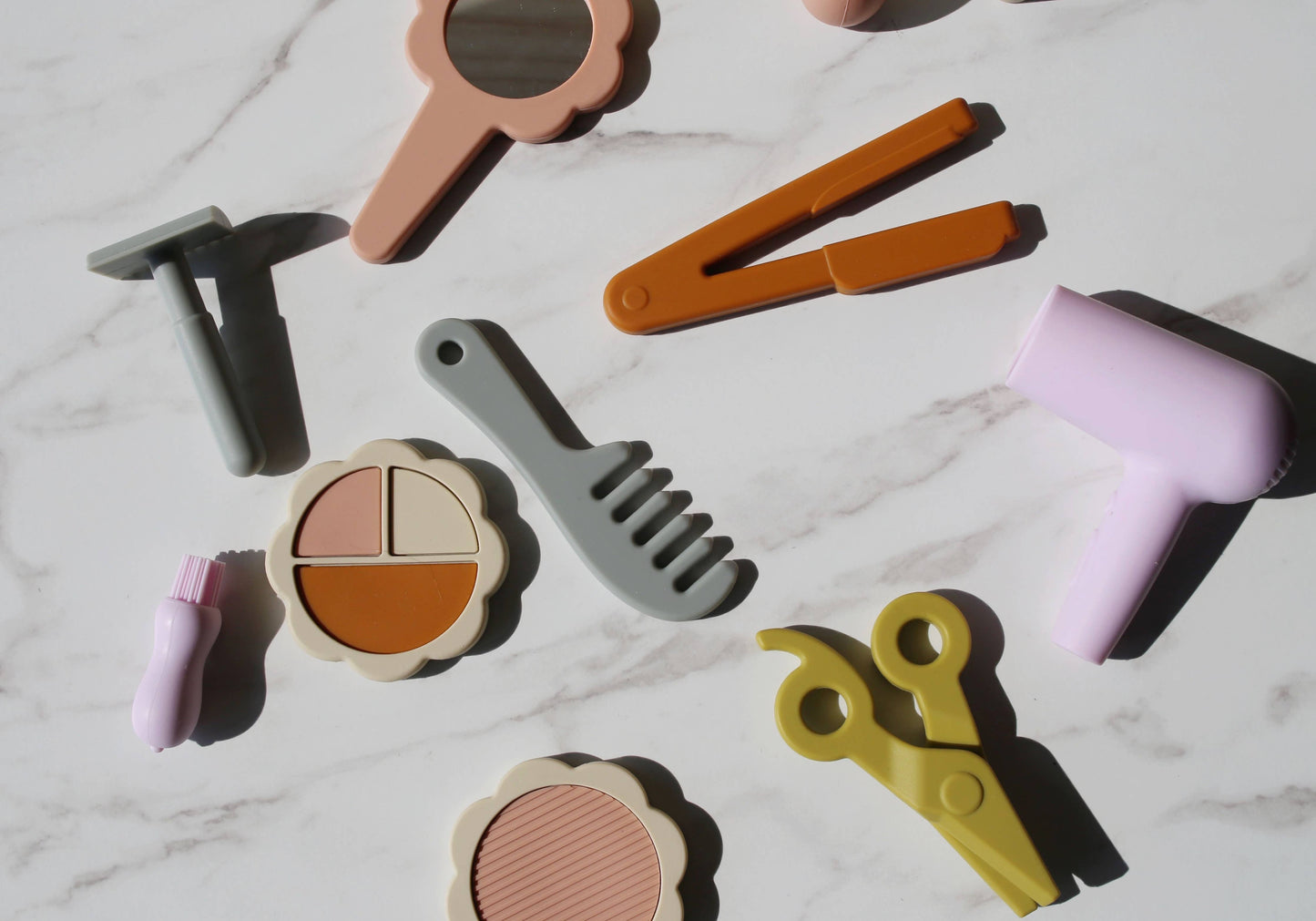 Marlowe & Co - Silicone Hair and Makeup Play Set