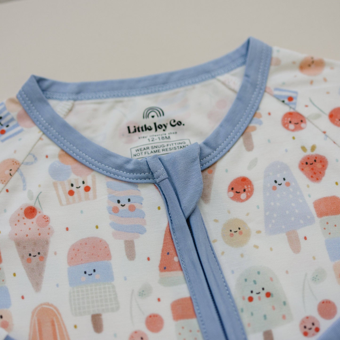 Little Joy Co. - Sweet Summertime Bamboo Zippy Pajamas