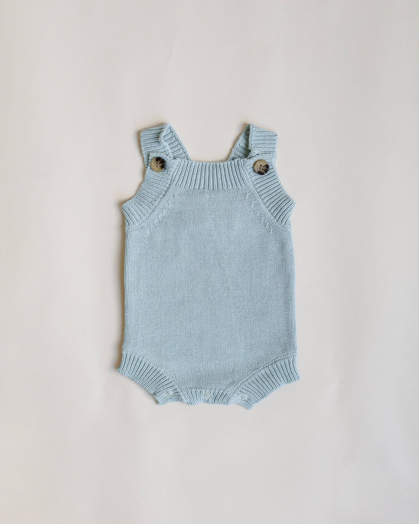 Pine Kids - Summer Knit Romper - Steel