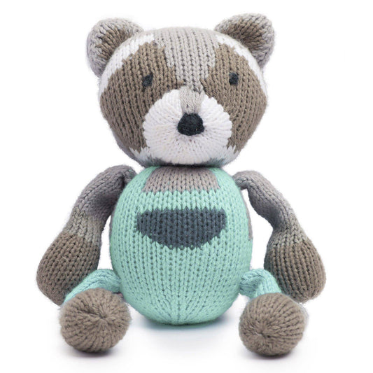 Finn + Emma - Toy baby kids rattle buddy | ramsay the raccoon