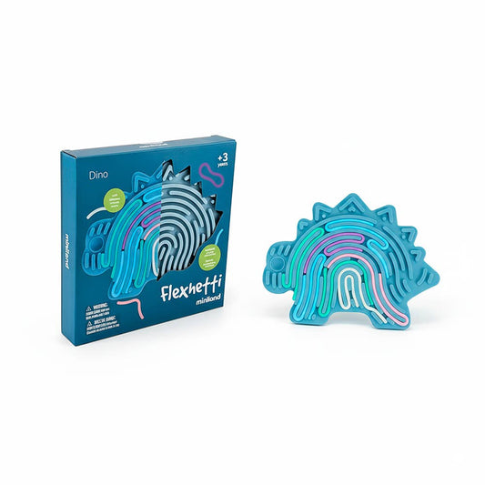 Miniland Educational - Flexhetti: Dinosaur - Silicone Fidget