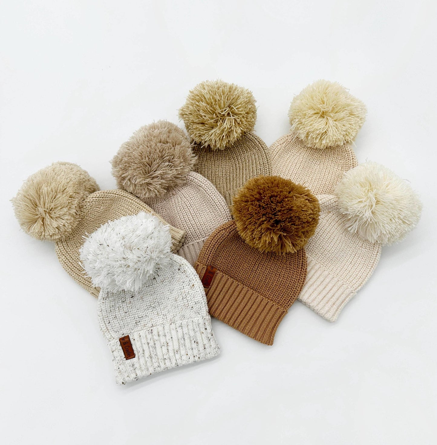 OLIVE & CRADLE - Cotton Pom Beanie
