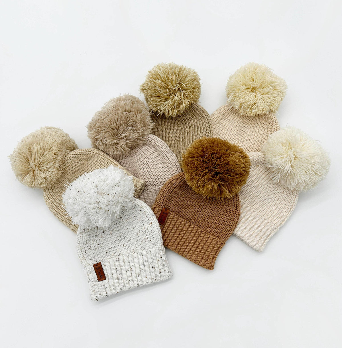 OLIVE & CRADLE - Cotton Pom Beanie