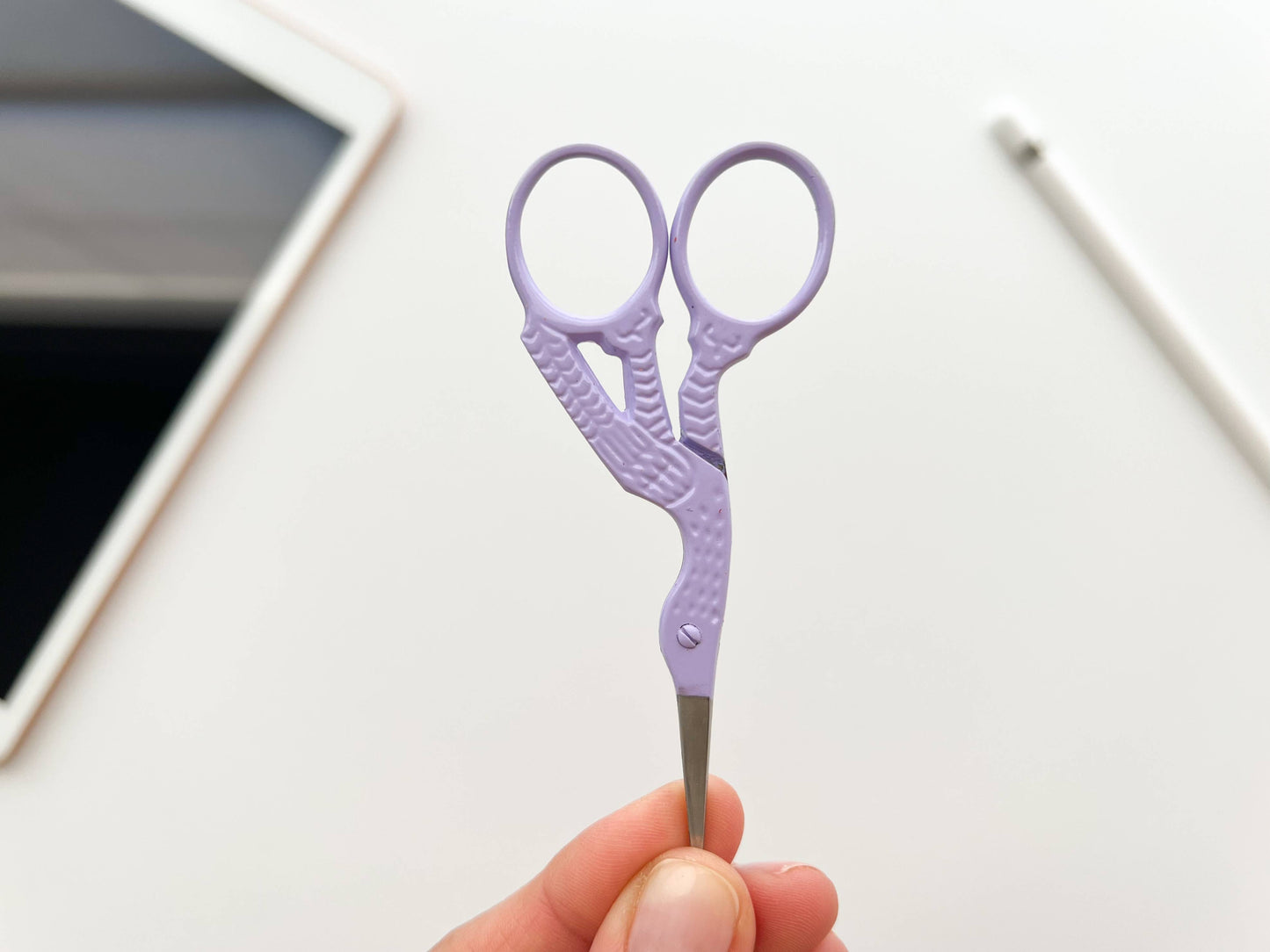 Matryoshka Doll Shop - Bird scissors, small sewing scissors, stork scissors