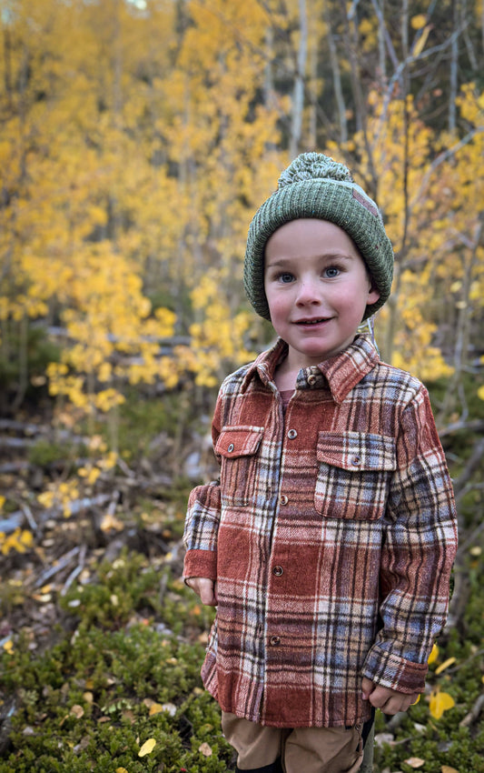 Keep the Littles Wild - Fall flannel