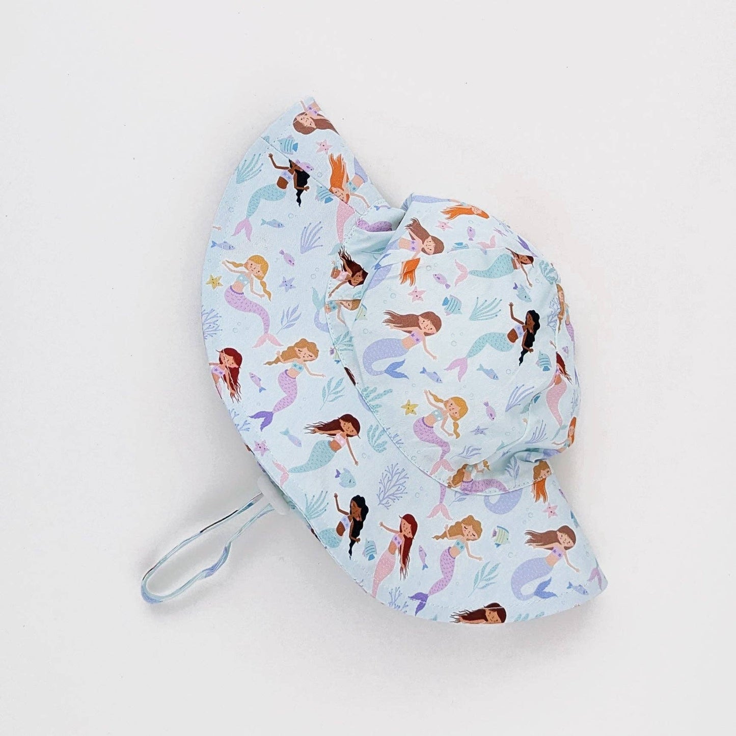 Huggalugs - Mermaid Sunhat UPF 50+ Baby & Toddler