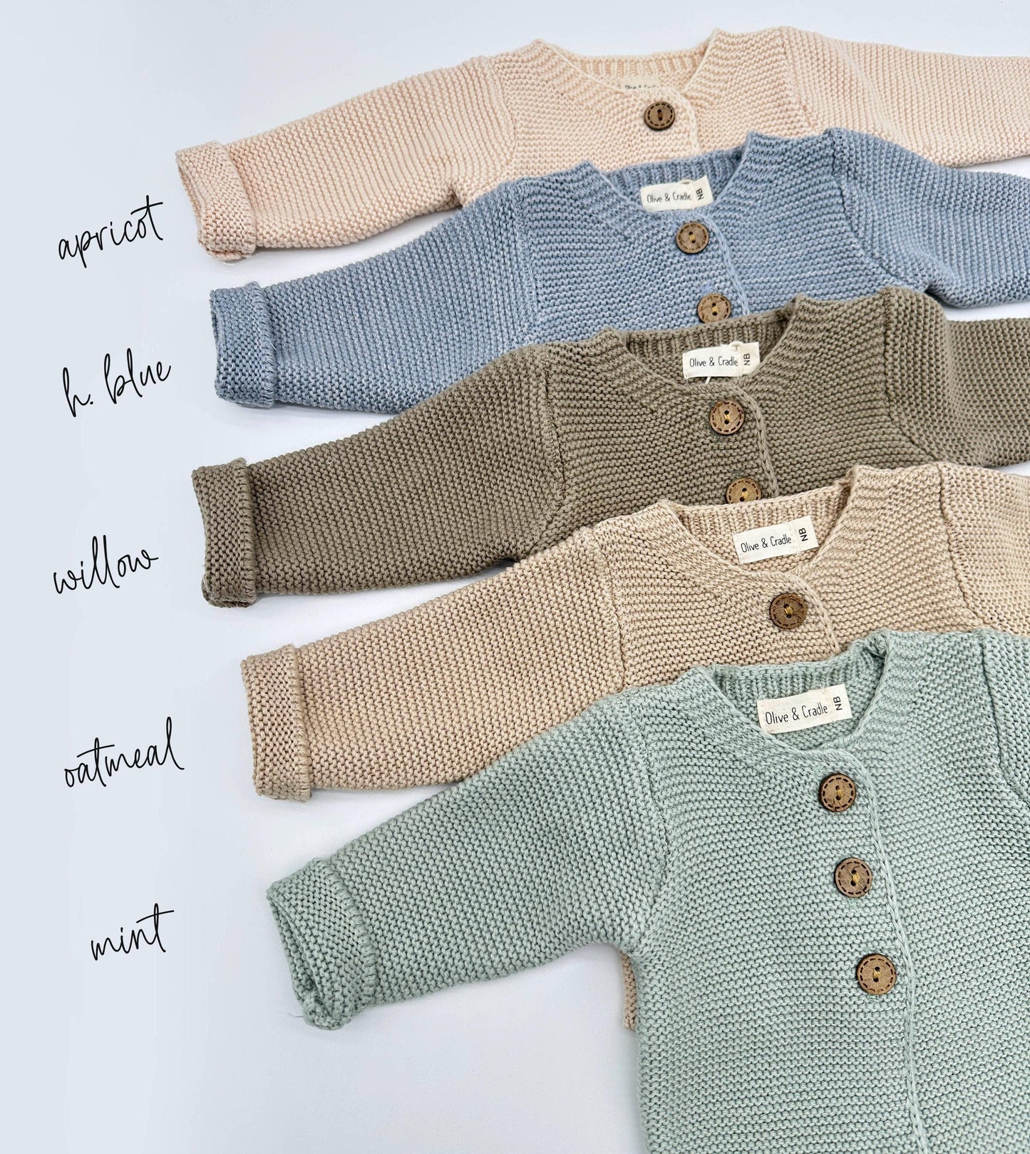 OLIVE & CRADLE - Andi Knitted Cardigan