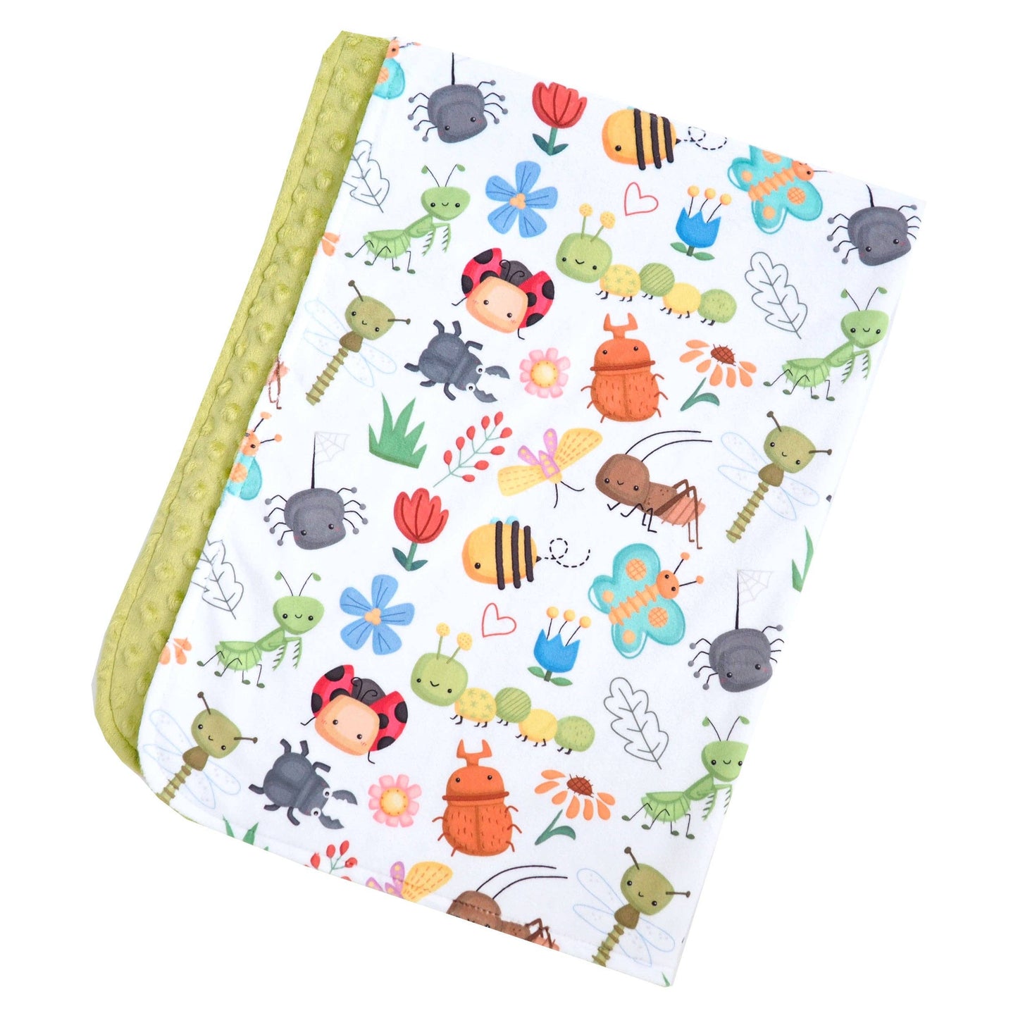 Honey Lemonade - NEW - Baby & Toddler Minky Blanket - Bug Buddies