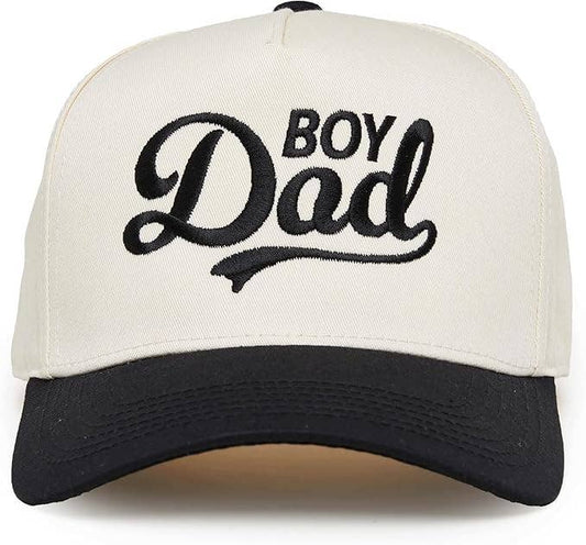 Funky Junque - Two Tone Cap - Boy Dad - Black/Beige