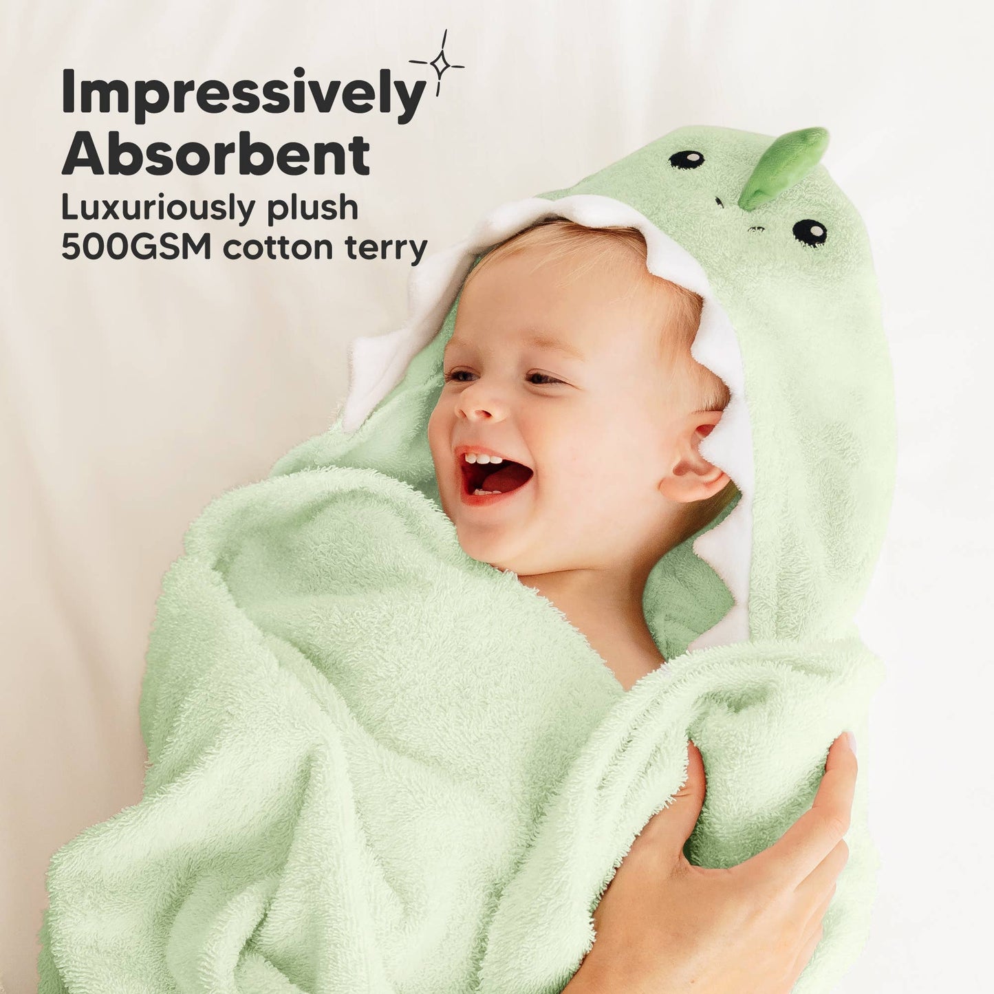 KeaBabies - Playpals Hooded Baby Bath Towels for Newborn