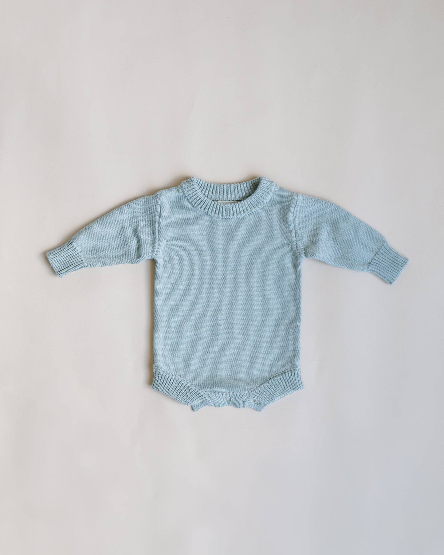 Pine Kids - Knit Romper - Steel